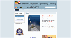 Desktop Screenshot of freestatecarpetcleaning.com